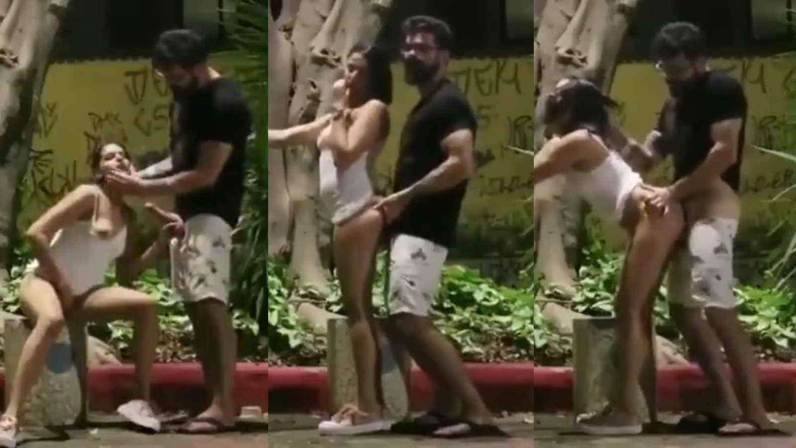 tamil Couple Outdoor Sex after Fight