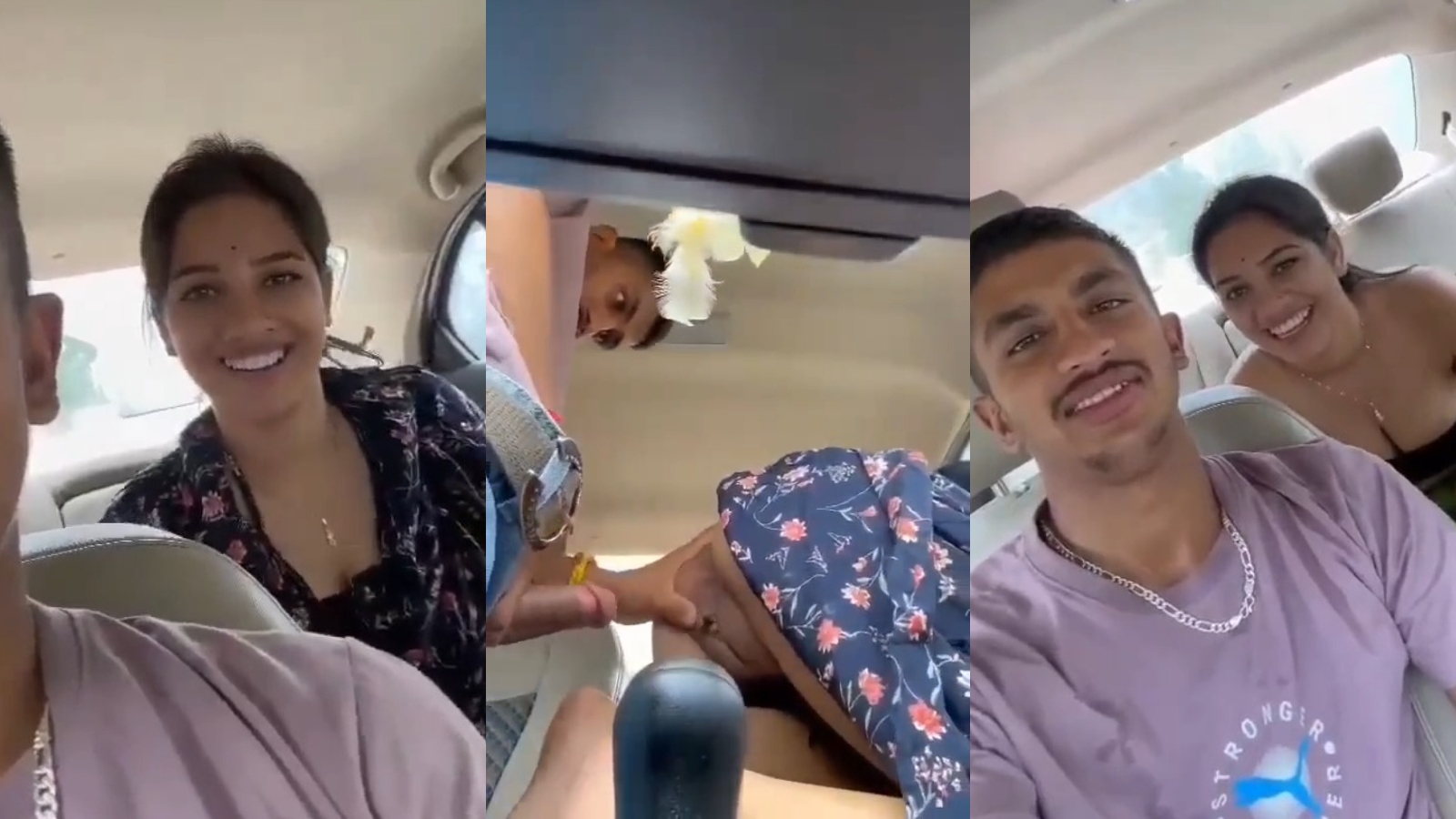 Beautiful Horny Indian Girl Fucking Inside Car