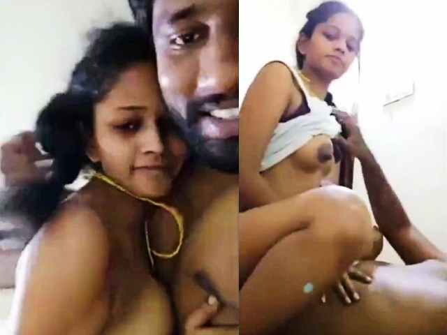 Desi Cute girl riding on her boyfriend