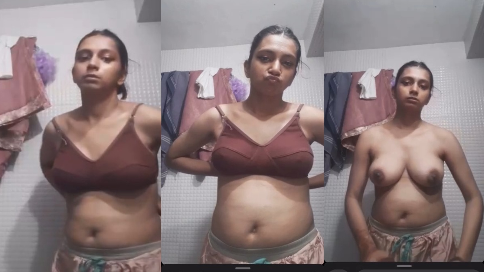 Tamil Young Girl Bathroom Nude